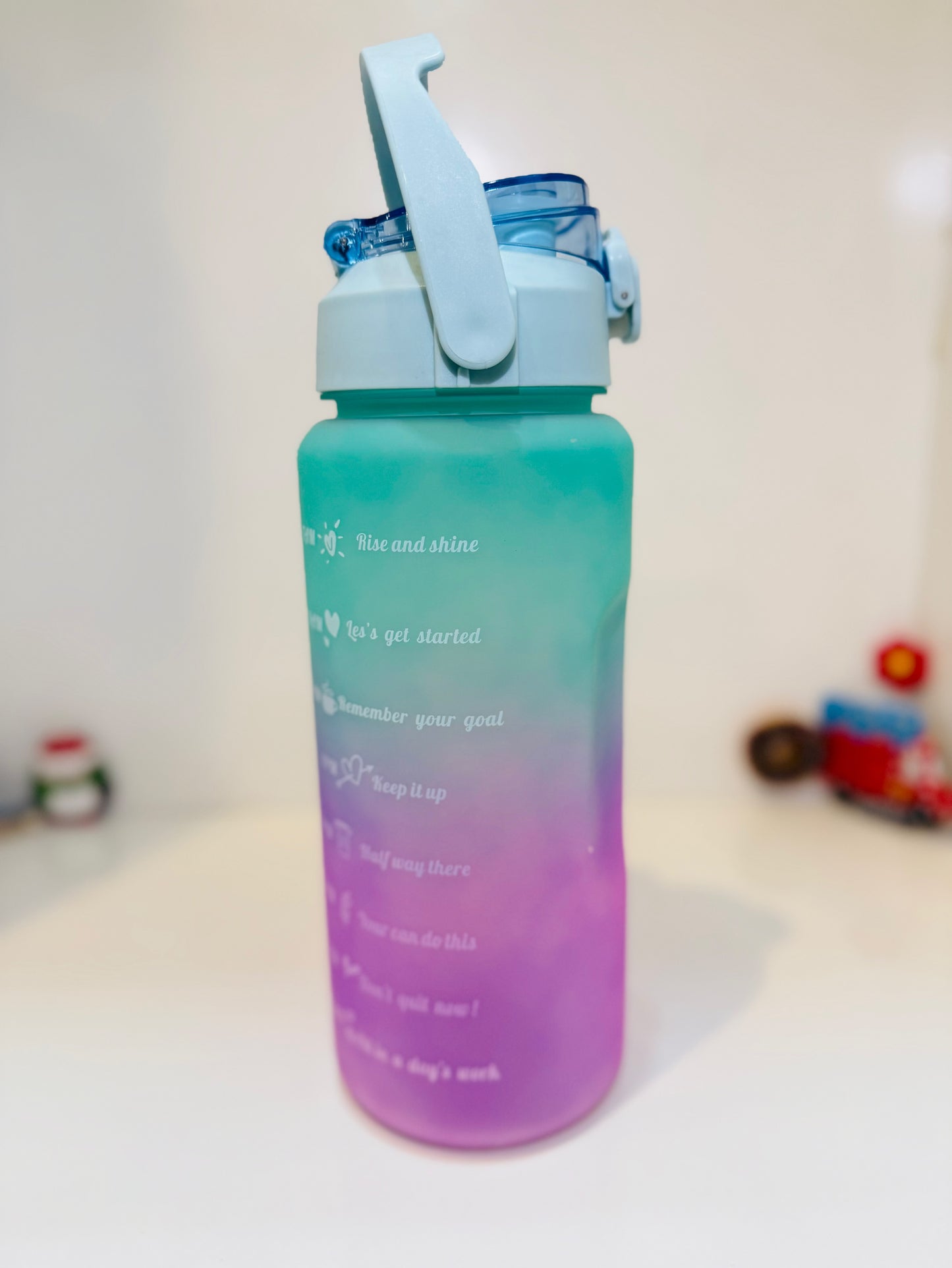 Self Help Water Bottle