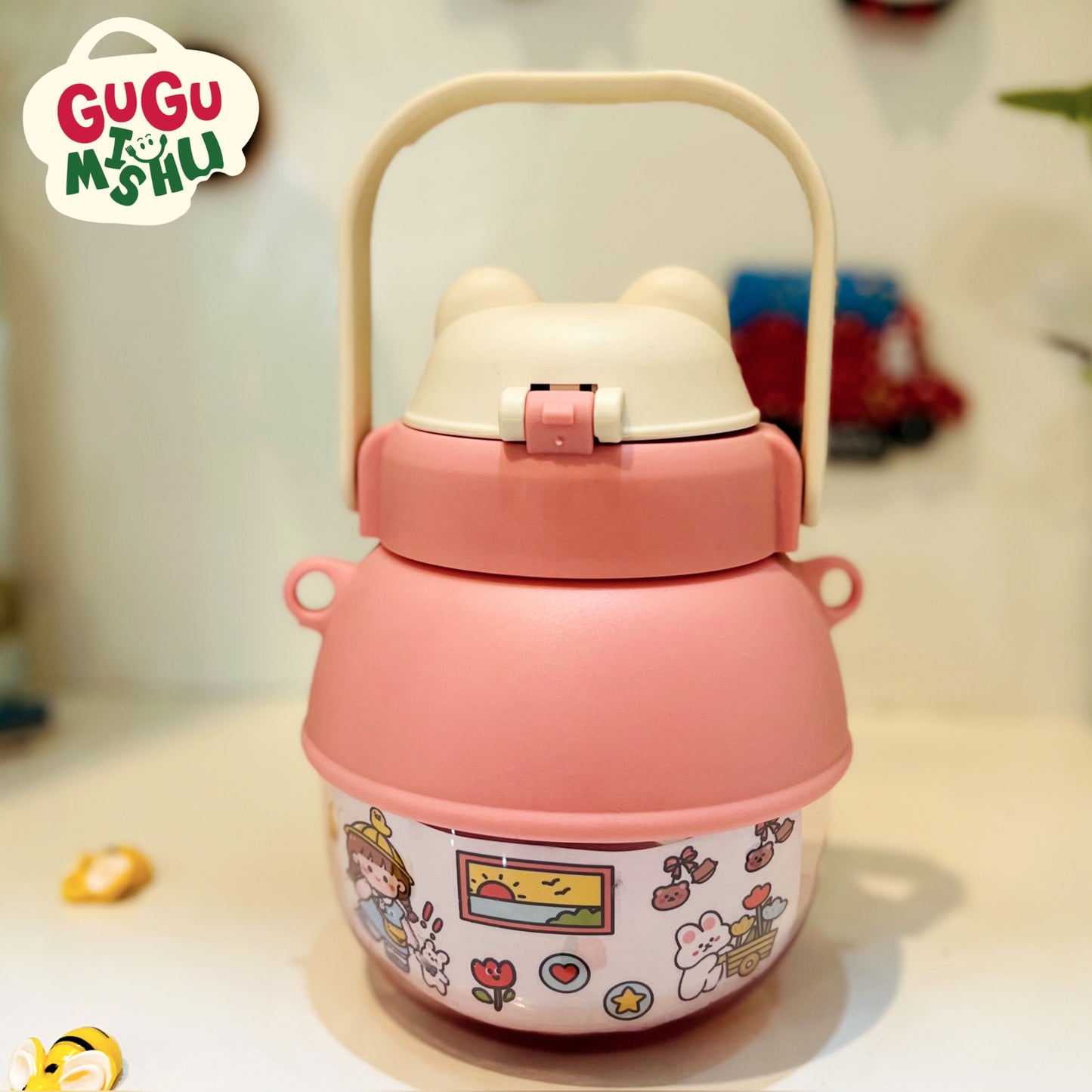Gugu Bear Water Bottle