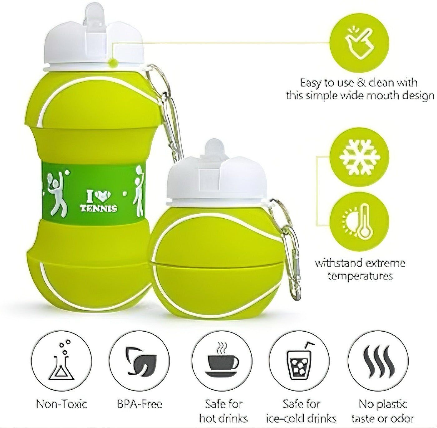 Tennis Water Bottle