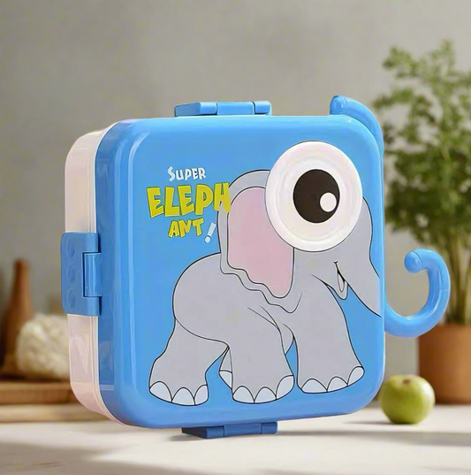 Elephant Double Deck Lunch Box